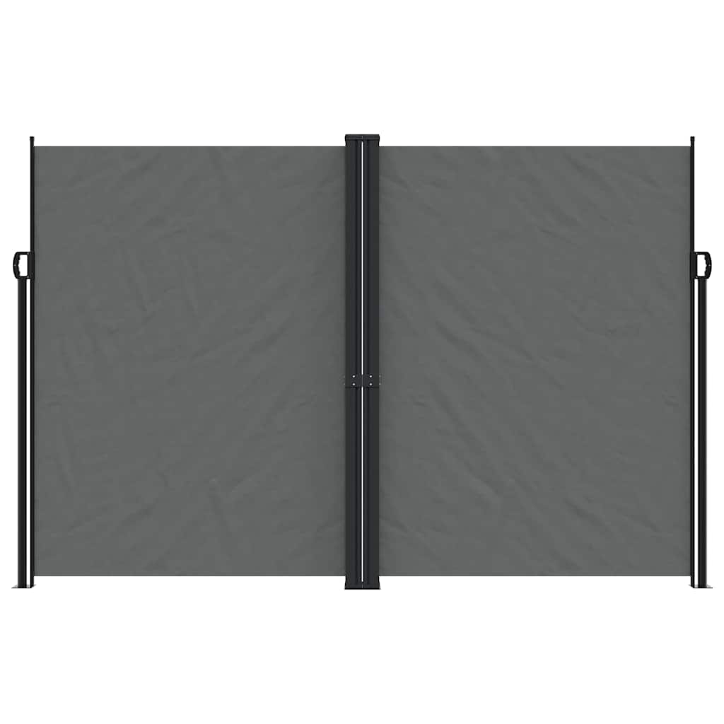 Tenda da Sole Laterale Retrattile Antracite 220x600 cm