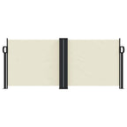 Tenda da Sole Laterale Retrattile Crema 100x1000 cm