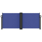 Tenda da Sole Laterale Retrattile Blu 100x1000 cm