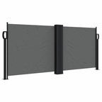 Tenda da Sole Laterale Retrattile Antracite 100x1000 cm