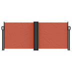 Tenda da Sole Laterale Retrattile Terracotta 100x1000 cm
