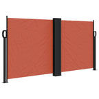 Tenda da Sole Laterale Retrattile Terracotta 120x1000 cm