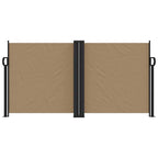 Tenda da Sole Laterale Retrattile Tortora 120x1000 cm