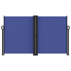 Tenda da Sole Laterale Retrattile Blu 140x1000 cm