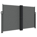 Tenda da Sole Laterale Retrattile Antracite 140x1000 cm