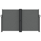 Tenda da Sole Laterale Retrattile Antracite 140x1000 cm