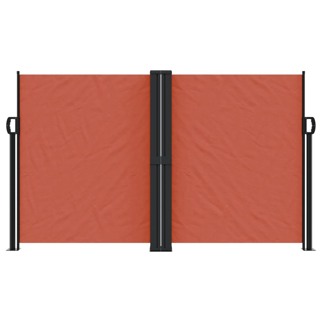 Tenda da Sole Laterale Retrattile Terracotta 140x1000 cm