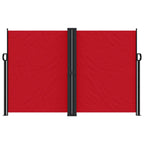 Tenda da Sole Laterale Retrattile Rossa 160x1000 cm