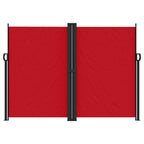Tenda da Sole Laterale Retrattile Rossa 180x1000 cm