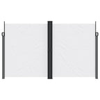 Tenda da Sole Laterale Retrattile Bianca 200x1000 cm