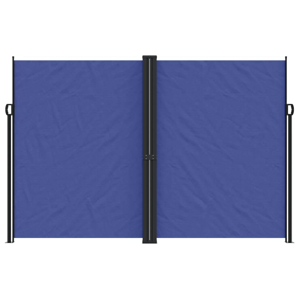 Tenda da Sole Laterale Retrattile Blu 220x1000 cm