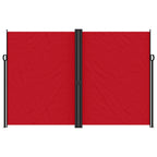 Tenda da Sole Laterale Retrattile Rossa 220x1000 cm