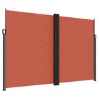 Tenda da Sole Laterale Retrattile Terracotta 220x1000 cm
