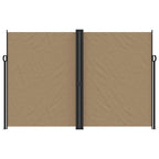 Tenda da Sole Laterale Retrattile Tortora 220x1000 cm