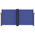 Tenda da Sole Laterale Retrattile Blu 120x1200 cm