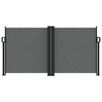 Tenda da Sole Laterale Retrattile Antracite 120x1200 cm
