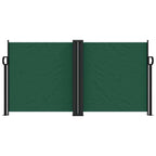 Tenda da Sole Laterale Retrattile Verde Scuro 120x1200 cm