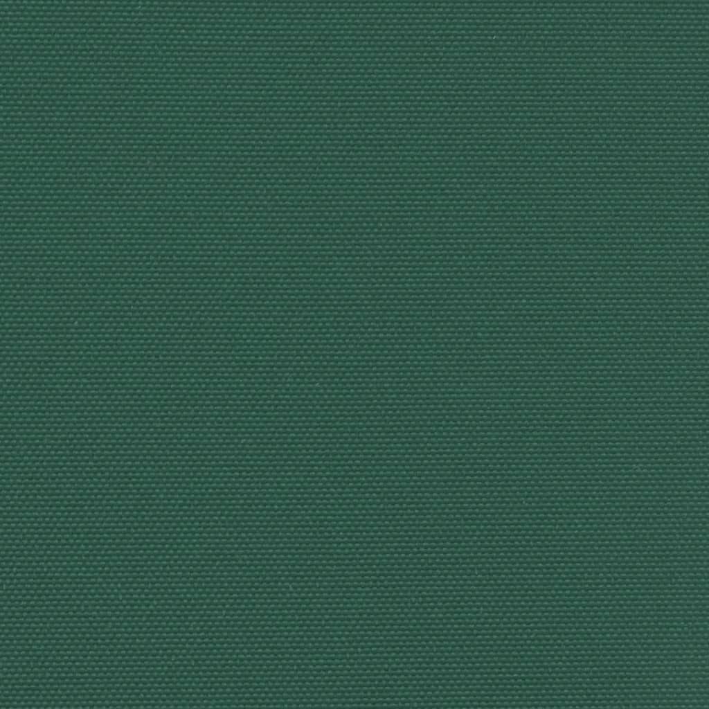 Tenda da Sole Laterale Retrattile Verde Scuro 140x1200 cm
