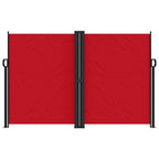 Tenda da Sole Laterale Retrattile Rossa 160x1200 cm