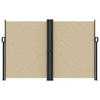Tenda da Sole Laterale Retrattile Beige 160x1200 cm