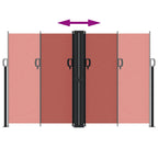 Tenda da Sole Laterale Retrattile Terracotta 160x1200 cm