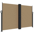 Tenda da Sole Laterale Retrattile Tortora 160x1200 cm