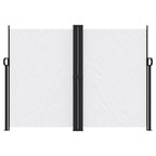 Tenda da Sole Laterale Retrattile Bianca 180x1200 cm