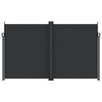 Tenda da Sole Laterale Retrattile Nera 200x1200 cm