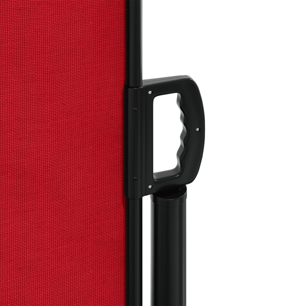 Tenda da Sole Laterale Retrattile Rossa 200x1200 cm