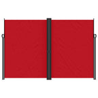 Tenda da Sole Laterale Retrattile Rossa 220x1200 cm