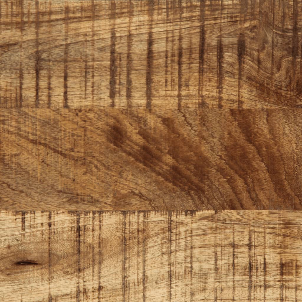 Credenza 60x34x75 cm in Legno Massello di Mango Grezzo