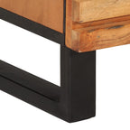 Credenza 60x34x75 cm in Legno Massello di Acacia