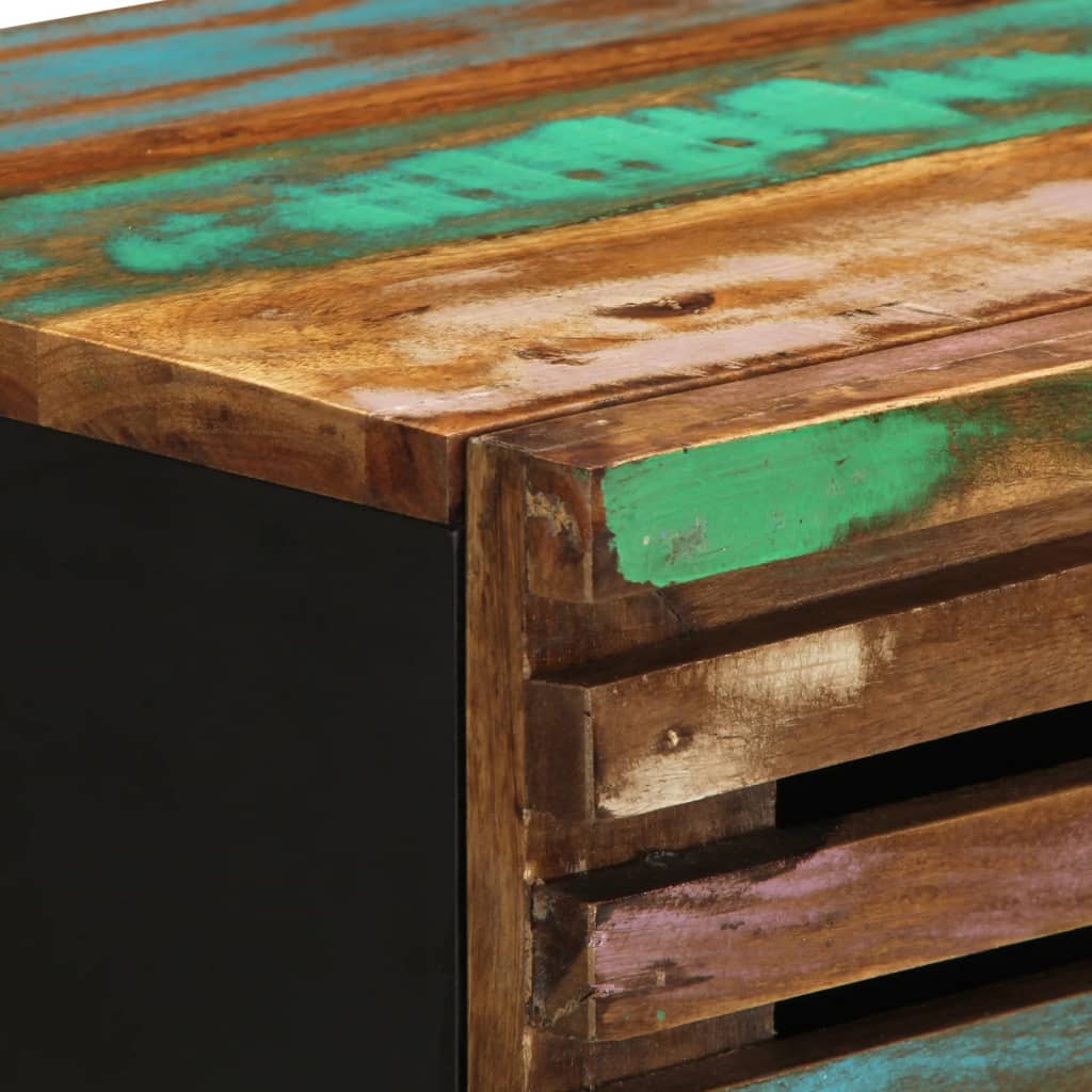Credenza 60x34x75 cm in Legno Massello di Acacia