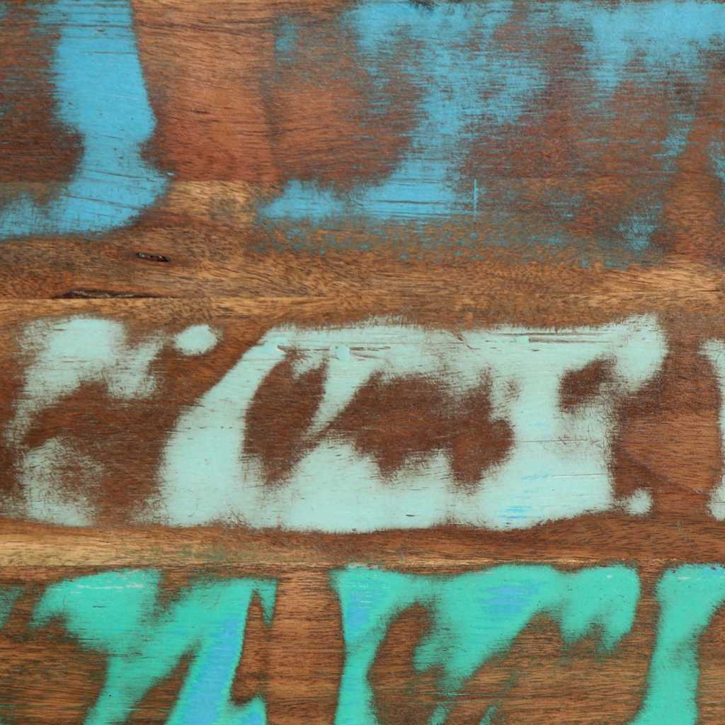 Tavolino da Salotto 80x51x40 cm in Legno Massello di Acacia