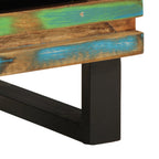 Comodino 40x34x46 cm in Legno Massello di Recupero
