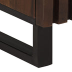 Credenza Marrone 60x34x75 cm in Legno Massello di Mango