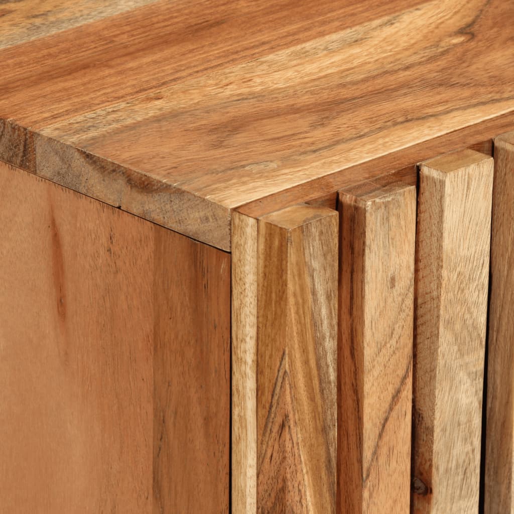 Credenza 60x34x75 cm in Legno Massello di Acacia