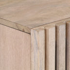 Credenza 60x34x75 cm in Legno Massello di Mango