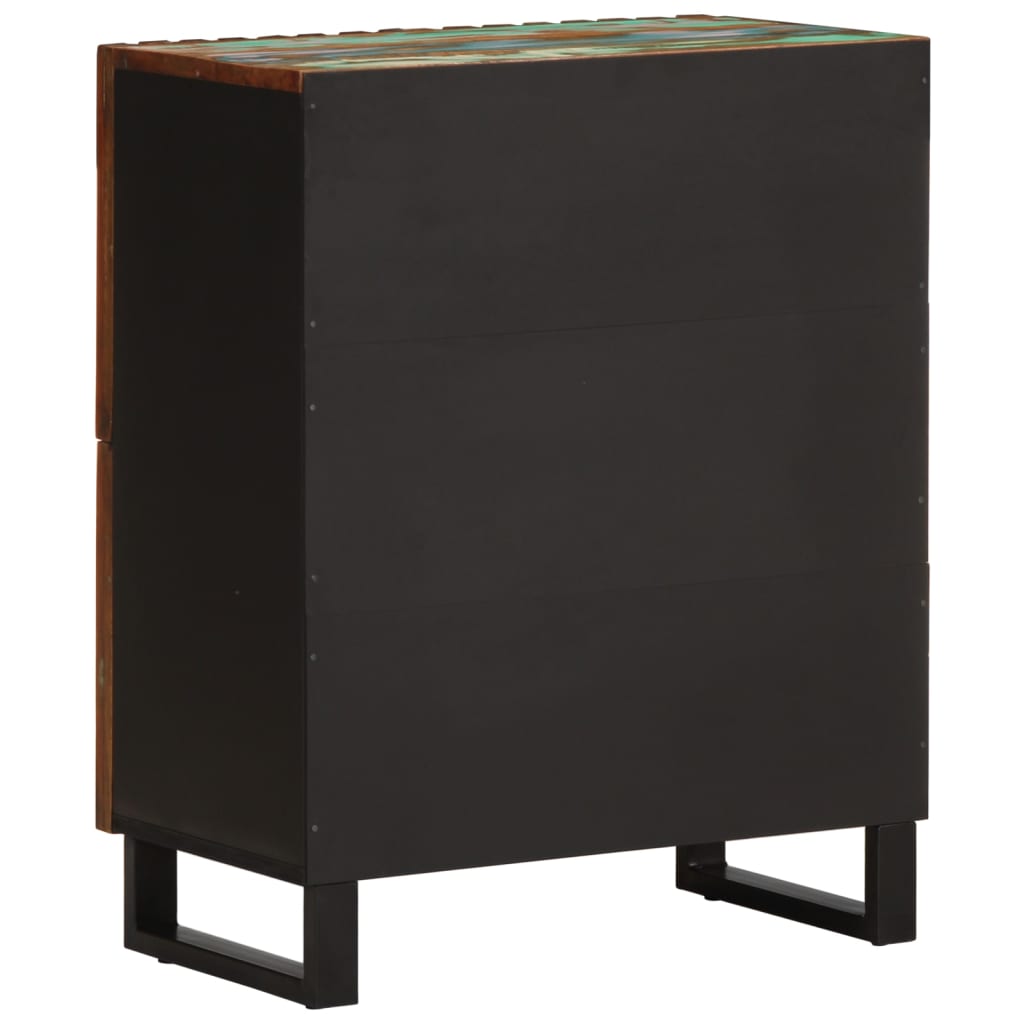Credenza 60x34x75 cm in Legno Massello di Acacia