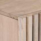 Credenza 80x34x75 cm in Legno Massello di Mango