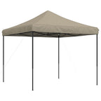 Tenda da Festa Pieghevole Pop-Up Tortora 292x292x315 cm