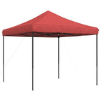 Tenda da Festa Pieghevole Pop-Up Bordò 292x292x315 cm