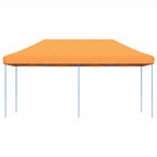 Tenda da Festa Pieghevole Pop-Up Arancione 580x292x315 cm
