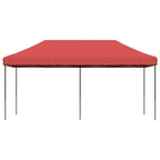Tenda da Festa Pieghevole Pop-Up Bordò 580x292x315 cm