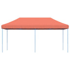 Tenda da Festa Pieghevole Pop-Up Terracotta 580x292x315 cm