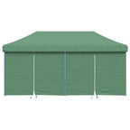 Tendone per Feste Pieghevole Pop-Up con 4 Pareti Verde