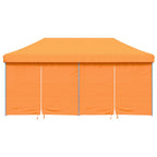 Tendone per Feste Pieghevole Pop-Up con 4 Pareti Arancione