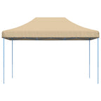 Tenda da Festa Pieghevole Pop-Up Beige 440x292x315 cm
