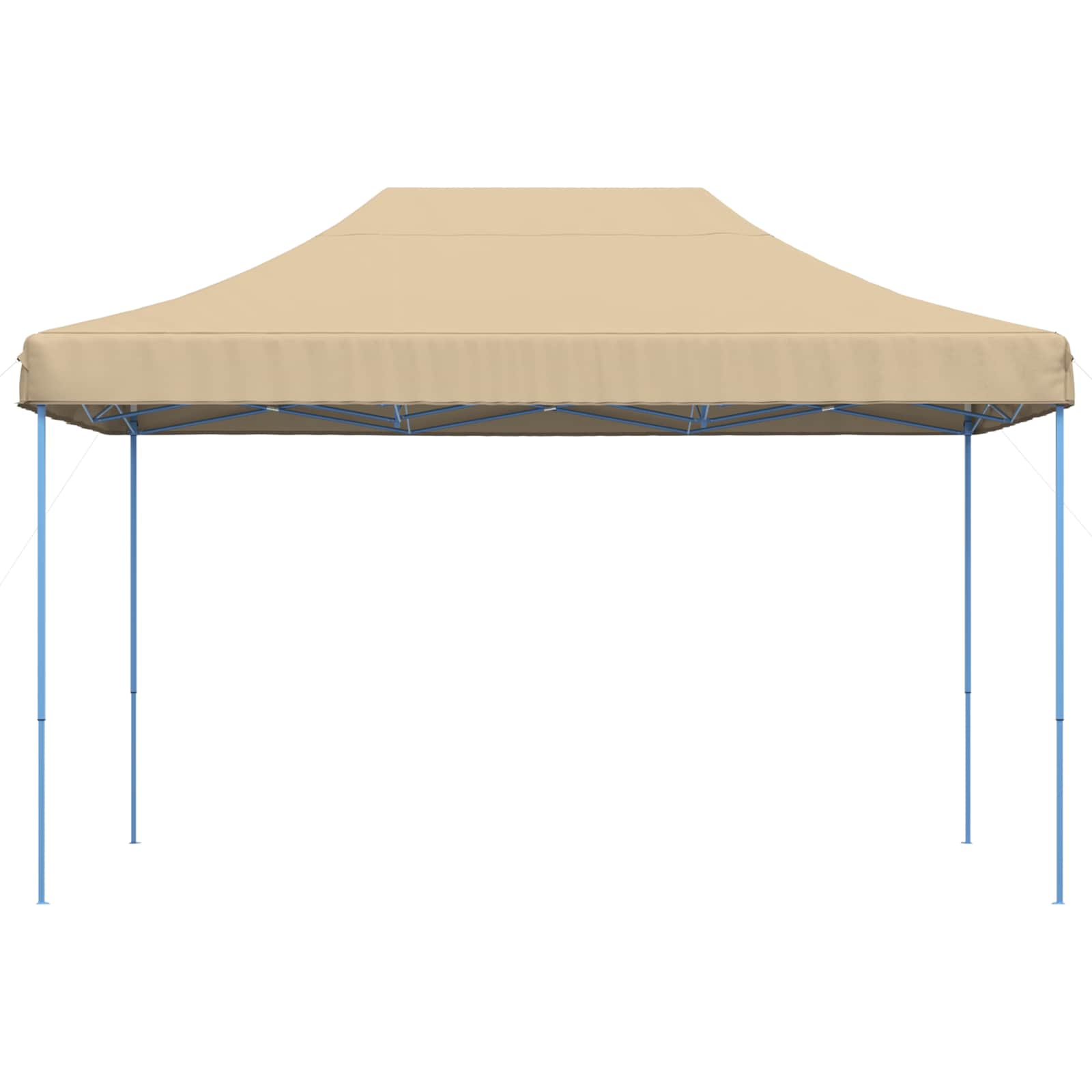 Tenda da Festa Pieghevole Pop-Up Beige 440x292x315 cm
