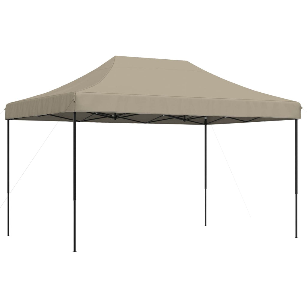 Tenda da Festa Pieghevole Pop-Up Tortora 292x292x315 cm
